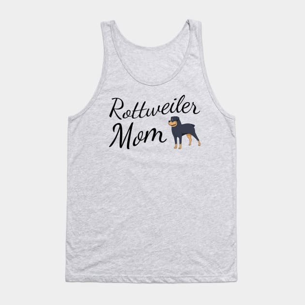 Rottweiler Mom Tank Top by tribbledesign